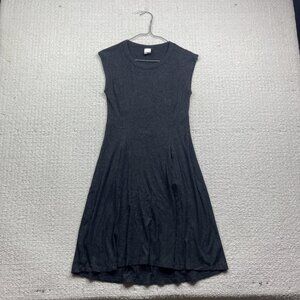 Lole Dress Fit & Flare Casual Fit Womens Sz XS Athletic Stretch Knit Grey